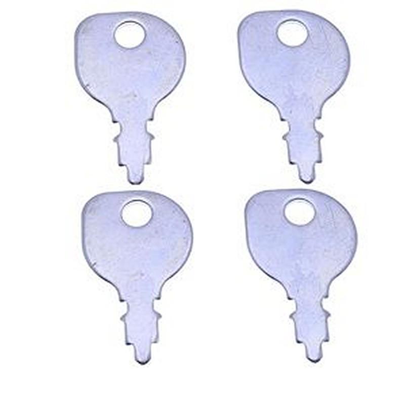 4 pcs Ignition Keys M40718 M92426 for John Deere Tractor M653 M655 M665 STX38