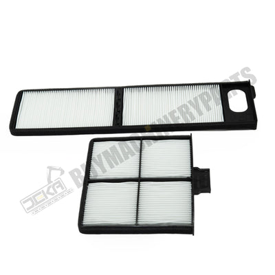 Filtro de aire de cabina de repuesto 51186-41970 / YN50V01014P1P para excavadora Kobelco