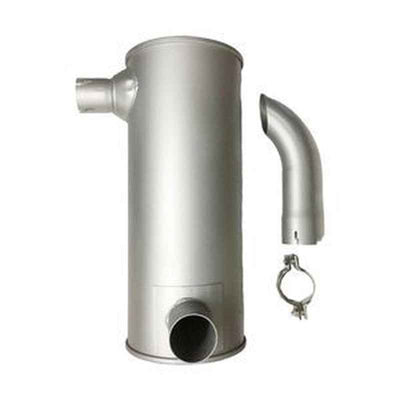 Muffler VAME047576 for Mitsubishi 6D16 Engine, Fits Kobelco SK220 Excavators