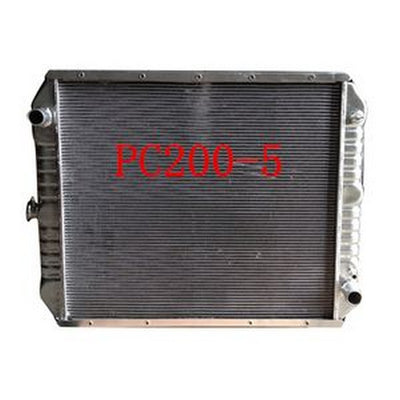 New Water Tank Radiator Core ASS'Y for Komatsu PC200-5 Excavator - Buymachineryparts