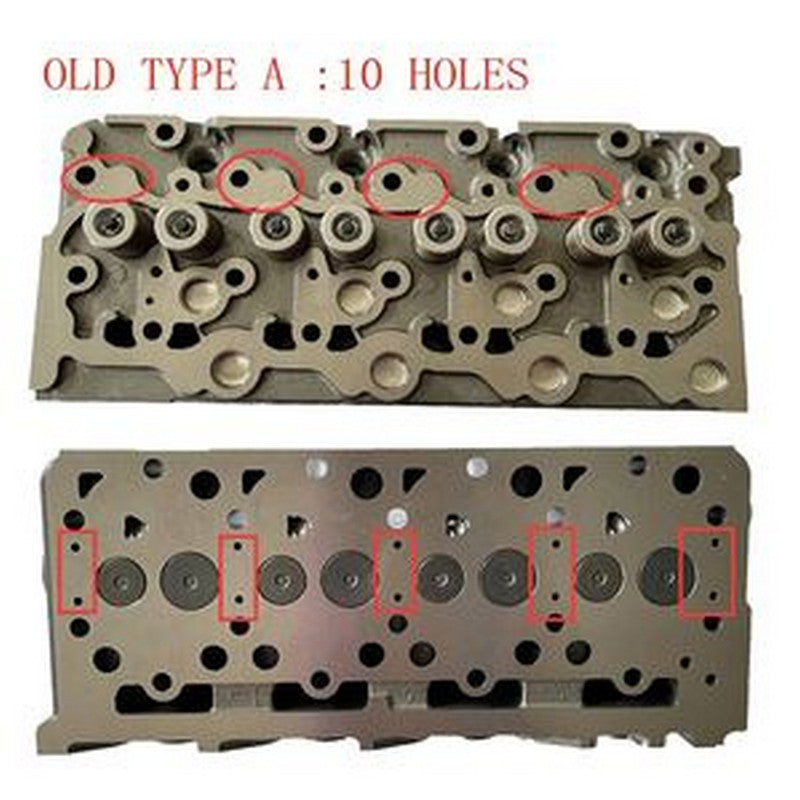 Engine V2003 V2003M-E2B V2003M-E3B V2003MT-E2B V2003MT-E3B V2003-M Complete Cylinder Head with Full Gasket Set for Kubota