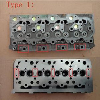 Bare Cylinder Head With Full Gasket Kit for Kubota V2003 V2003M-E2B V2003M-E3B V2003MT-E2B V2003MT-E3B V2003-M V2203 V2203-EB V2203-M-E2B V2203-E2B