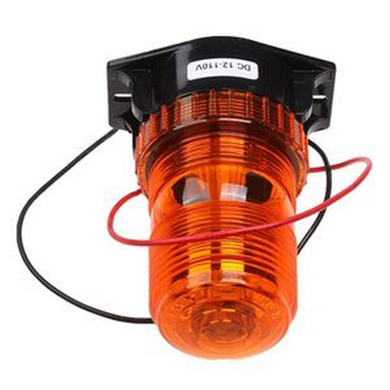 LED Amber Strobe Beacon Light 12-110V 231931GT 66909GT for Genie Scissor Lifts Vertical Mast Lifts GR-12 GS-1530 GS-2032 - Buymachineryparts