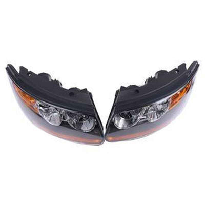 Left & Right Headlight Pair HY2503139/HY2502139 for Hyundai Santa Fe 2007
