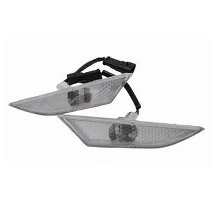 Left & Right Side Marker Lens w/ Bulb 400945120D/119D for Lamborghini Gallardo