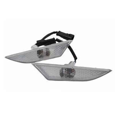 Left & Right Side Marker Lens w/ Bulb 400945120D/119D for Lamborghini Gallardo