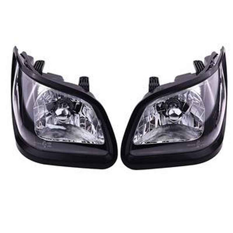 Headlight Pair 3C081-75723/3C081-75713 for Kubota Tractors M108-M96 Series