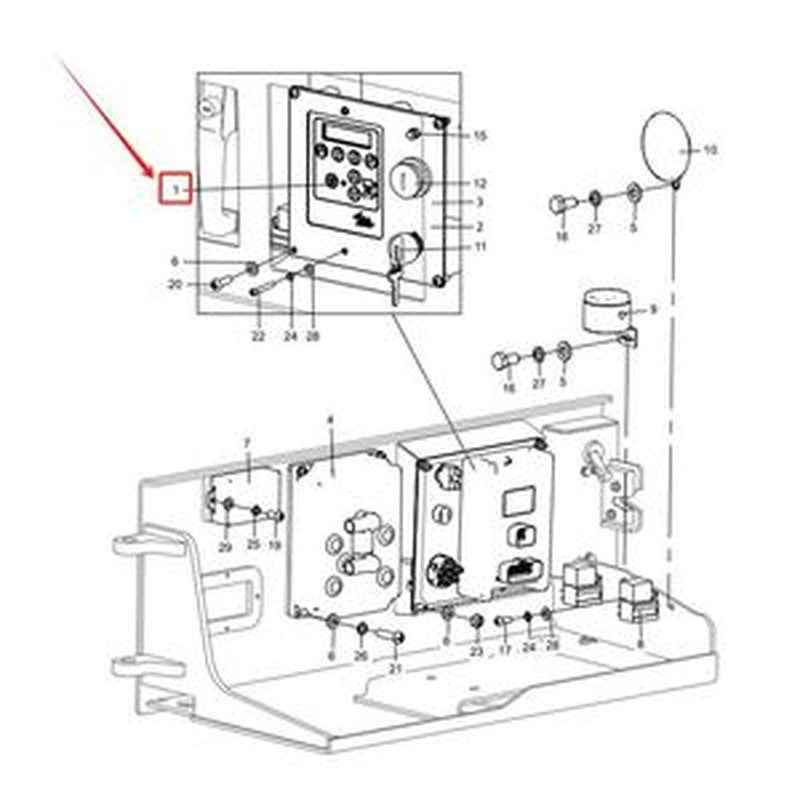 Main Controller 203020003029 for Sinoboom 1412E 1414E Scissor Lift