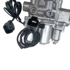 22F-60-21201 Main Pump Solenoid Valve Assembly for Komatsu Excavator PC18MR-2 PC18MR-3 PC35MR-2 PC35MR-3 PC40MR-2 PC45MR-3 PC50MR-2 PC55MR-3