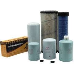 Kit de filtro de mantenimiento para motor Cummins 4B3.9 CASE Minicargadora 1845C 1840 