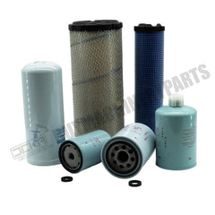 Kit de filtro de mantenimiento para motor Cummins 4B3.9 CASE Minicargadora 1845C 1840 