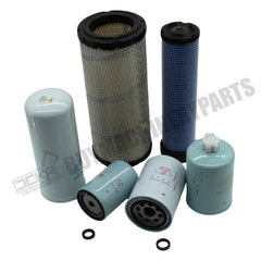 Kit de filtro de mantenimiento para motor Cummins 4B3.9 CASE Minicargadora 1845C 1840 