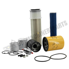 Maintenance Filter Kit for Kubota V1902 Engine & New Holland L553 Skid Steer