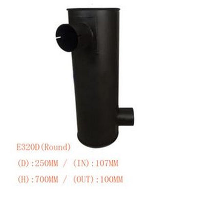 Muffler 324-4172 294-1762 For Caterpillar Excavator CAT 320D 320DL 323D 323D L 323D LN Engine C6.4 3066 - Buymachineryparts
