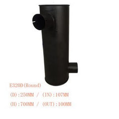 Muffler 324-4172 294-1762 For Caterpillar Excavator CAT 320D 320DL 323D 323D L 323D LN Engine C6.4 3066 - Buymachineryparts