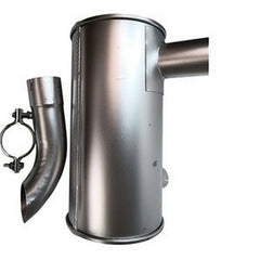 Muffler 6732-11-5840 6732-11-5550 for Komatsu Excavator PC100-6 PC120-6 PC130-6 PC128UU-1 PC128US-1 PC128UU-2 Engine 4D102 - Buymachineryparts