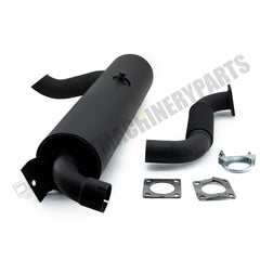 Muffler Kit 7350311 6683915 7107449 for Kubota Engine V2003 V2403 Bobcat Loader S150 S160 S205 T180 T190