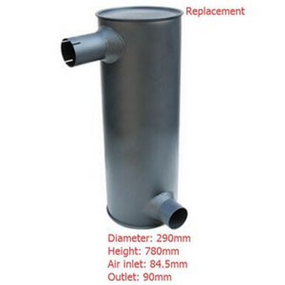 Muffler Silencer 4625215 for Hitachi Excavator ZX330-3 ZX350-3 - Buymachineryparts