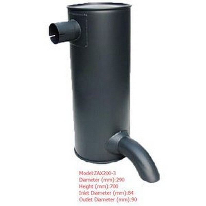 Muffler Silencer for Hitachi Excavator ZAX200-3 - Buymachineryparts