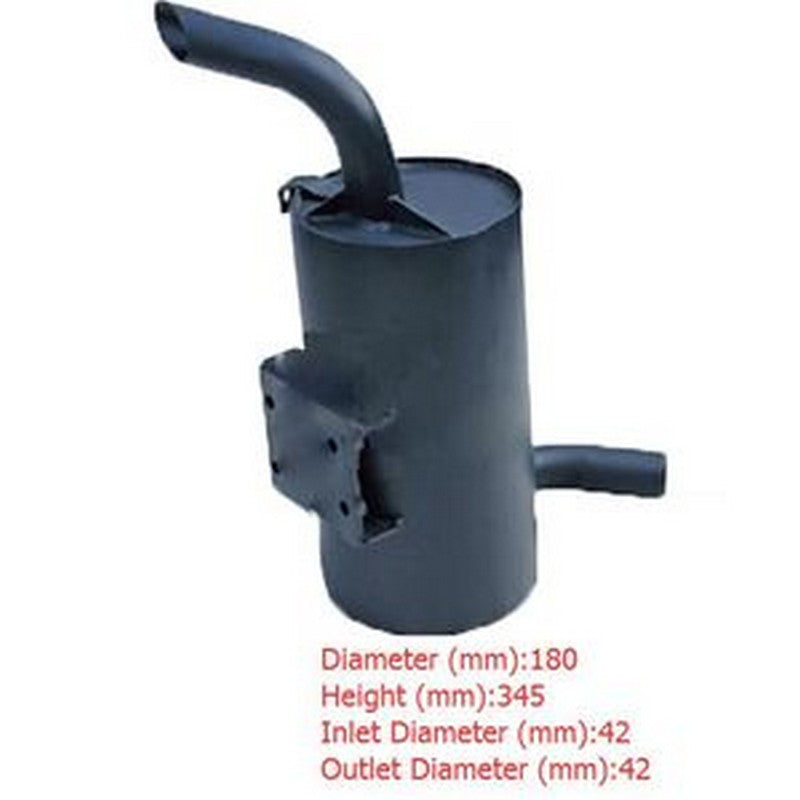 Muffler Silencer for JCB 8506 Excavator - Buymachineryparts