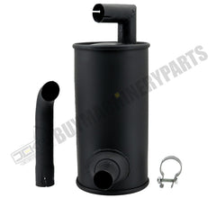 Silenciador KAH0636 para excavadora Sumitomo SH60-1 SH75U-1 S160FU-2 LS1600F2-U JCB JS70