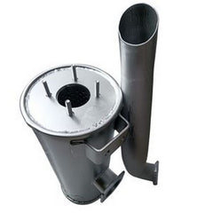 Muffler Silencer for Yanmar Engine 4TNV98 Takeuchi TL130 Excavator - Buymachineryparts