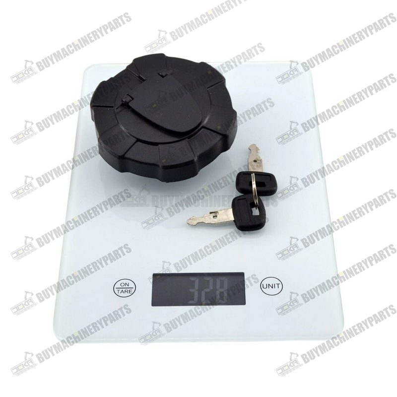 New Fuel Tank Cap With 2 Keys 411-51122 for Kubota 151 161 185 SVL75 KX121 KX161 - Buymachineryparts