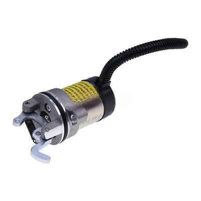 12V Fuel Shut Off Solenoid VOE17205666 for Volvo Wheel Loader L20F L25F L28F