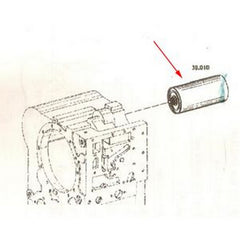 Oil Filter 0750131053 for ZF Transmission Gearbox 4WG180 4WG200 - Buymachineryparts