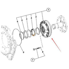 Bomba de aceite 20/925583 para cargadora de ruedas JCB 436 446 436E 456 426 456E 434S camión volquete 714 718 722 