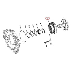 Oil Pump T225898 for John Deere Wheel Loader 624 624H 624J 624K 624P 644 644G 644J 644K 644L 724 724K 724L TC62H