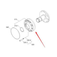 Oil Pump ZGAQ-02856 for Hyundai Wheel Loader 180D-9 250DE HL757-7 HL760-7A HL760-F