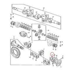 Oil Seal EQ501521 for John Deere 4400 4500 Handler - Buymachineryparts