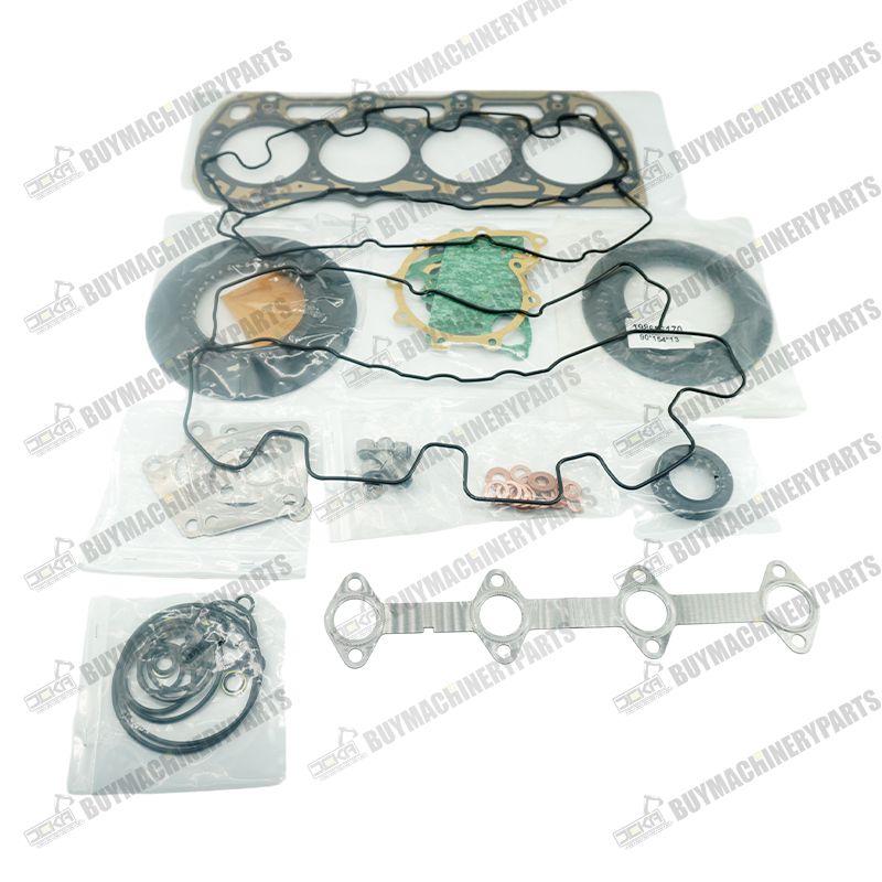 Overhaul Gasket Kit for Shibaura N844L N844T N844LT Engine New Holland L170 LS170 LS175 L220 LX665 Skid Steer