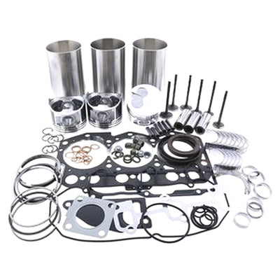 Overhaul Rebuild Kit for Mitsubishi S3L2 Engine HANIX H22A H24A H26C H36C H36CR Excavator