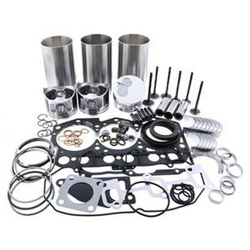 For Hitachi Excavator EX50UR Isuzu Engine 3AB1 Overhaul Rebuild Kit - Buymachineryparts