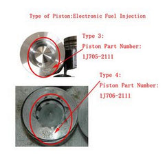 Overhaul Rebuild Kit for Kubota V2607 V2607-BY1077 V2607-DI Engine Bobcat S185 Skid Steer Loader