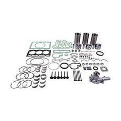 Rebuild Kit w/ Water Pump & Push Rod for Kubota D1105 Engine U25S KX41-2 KX61-2