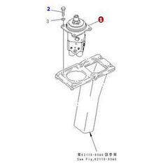 Pilot Valve 702-16-01340 for Komatsu Bulldozer D65PX-12 D85ESS-2 D65P-12 D65E-12 D60P-12-E