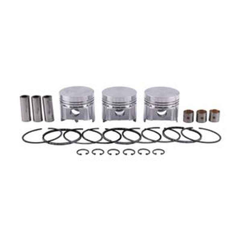 Piston & Ring Set SBA115017140/SBA115107201 for Perkins 103 Engine, New Holland Tractors