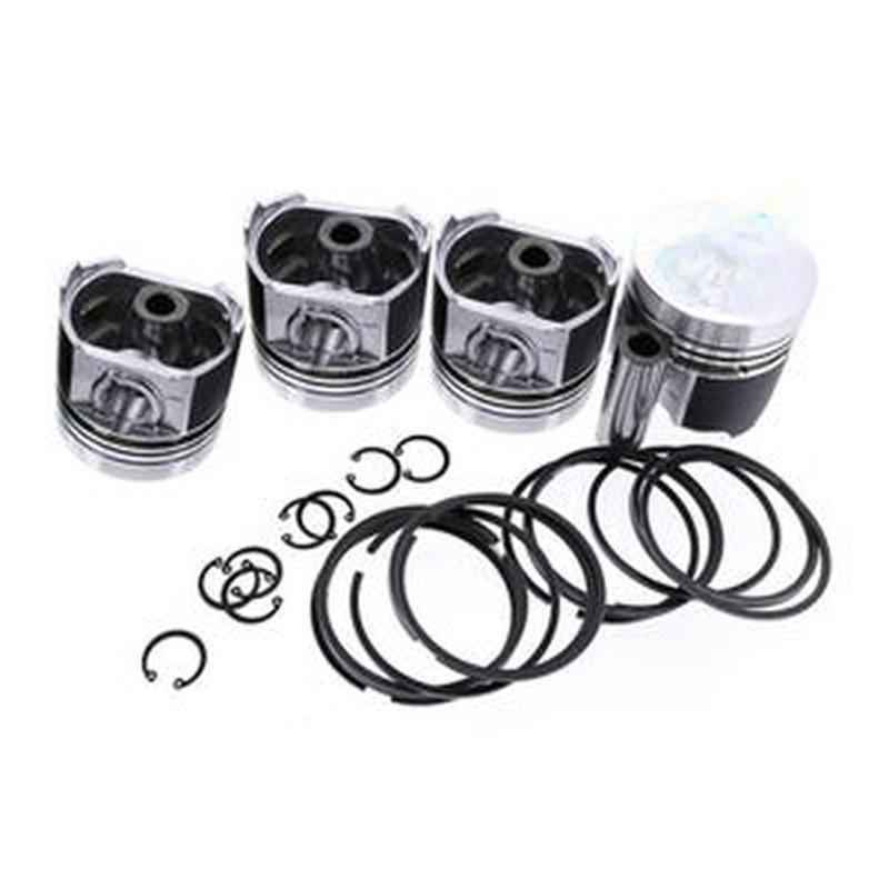 Piston & Ring Set 1G527-21110 for Kubota V3300/V3300T & Hyundai HSL850-7