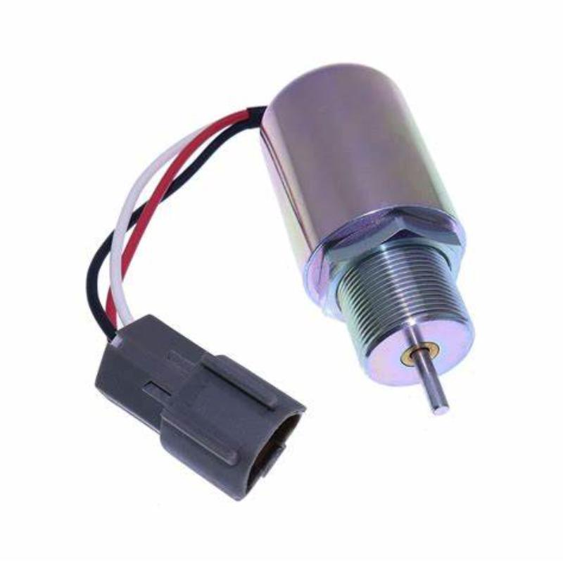 12V Stop Solenoid Valve PJ7415748 for Volvo Excavator EC13 EC15 EC15B EC20 EC20B EC25 EC30 EC35 EC45