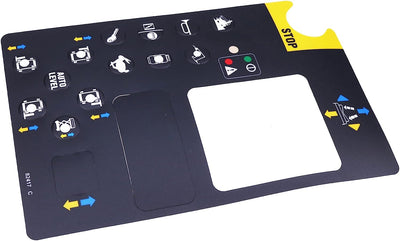 Platform Control Panel Decal 82417GT 82417 for Genie GS-2668 RT GS-3384 GS-3390 GS-4390 GS-5390 - Buymachineryparts
