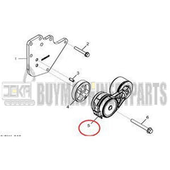 Belt Tensioner RE548027 for John Deere Engine 4045 6068 3029 Tractor 6403 6603 5076EL 5076EN 5078E 5082E 5083EN 5085E