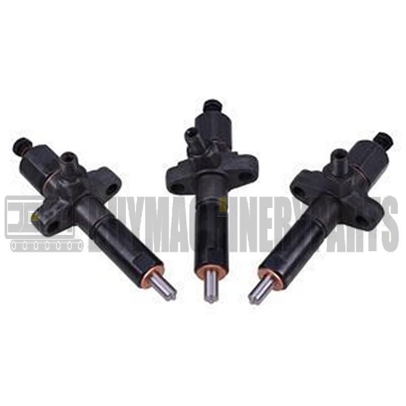 3Pcs Fuel Injector 17/108600 17/919500 for Perkins Engine AD3.152 JCB Loader 2CX 406 408 210S 2CXL