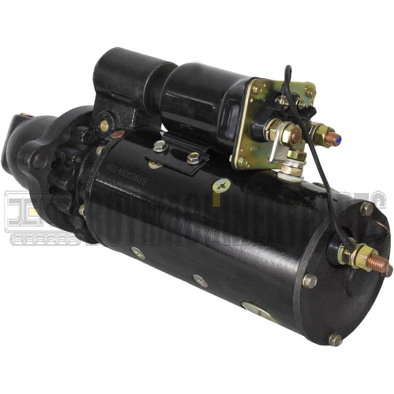 24V 12T CW Starter Motor Compatible With 83-87 GROVE CRANE TMS-250 TMS-865 9G4338 9G4339 8C3650 8N2145 9G4337 9G4338 9G4339 9M1662 1114989 1990324 1990343 1993704 323-777