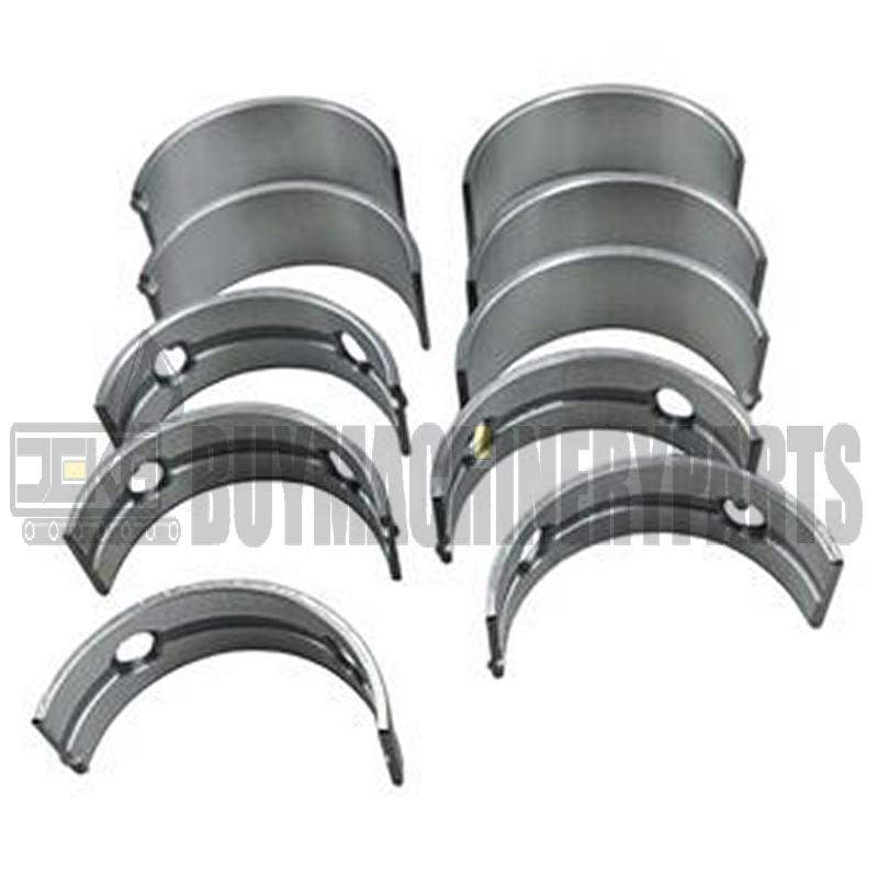 1 Set Main Bearing 129001-02931 129150-02871 for Yanmar 4TNV88 Komatsu 4D88E-5 4D88E-6 Engine