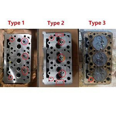 D1803 D1803-CR-E4B-TXN-1 D1803-T4F Complete Cylinder Head With Valves 4318339 for Kubota Engine Jacobsen Lightweight Fairway Mower LF550 LF570