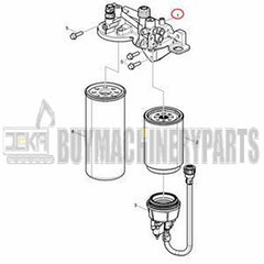 Fuel Filter Housing 21843947 for Volvo Engine D13 Truck FH4 FM4