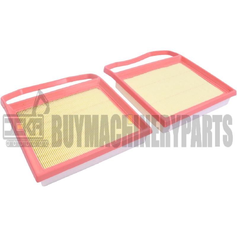 2PCS Engine Air Filter 12833070 2760940504 Compatible with Mercedes Benz W205 W207 W212 E400 S450 E400 GL450 GLS450 S550e S560e